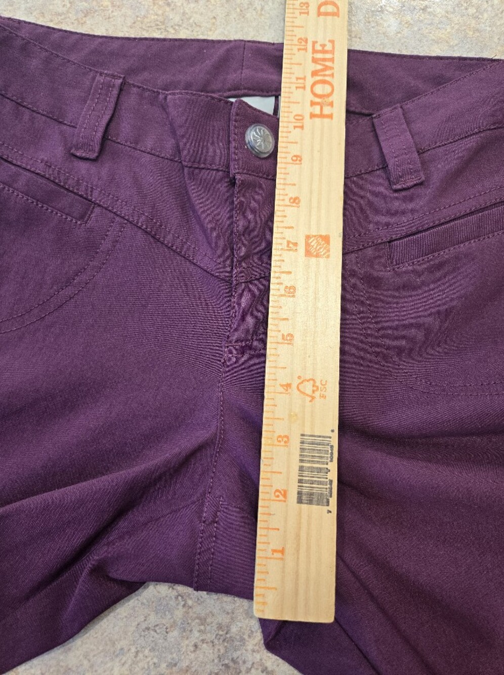 Athleta Dipper Cargo Pants Women's 8 Tall NWOT Burgundy Purple Utility Stretch - Picture 8 of 9
